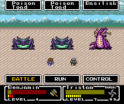 FFMQ Battle Screen